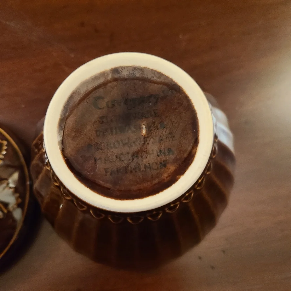 Coventry Parthenon brown sugar bowl
